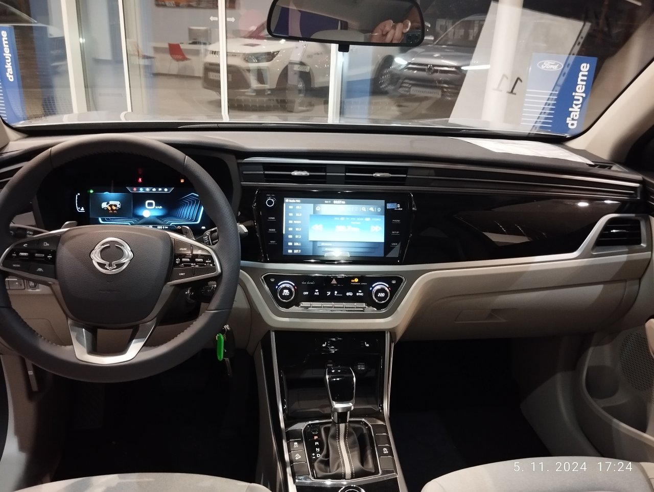 Korando style + lak fwd at